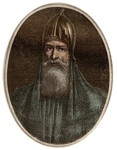 Riourik (Riurik, Rurik Rouri) principe varego del IX secolo - Ritratto di Rurik, un capo varangiano e fondatore della Rus