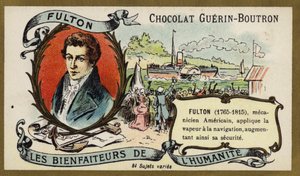 Robert Fulton, ingegnere e inventore americano da French School