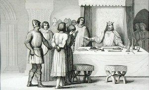 Roberto II (970-1031) il Pio libera i cospiratori, da 