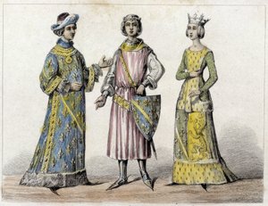 Roberto di Francia e Beatrice di Borgogna, sua moglie, Re di Francia