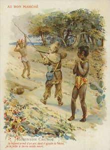 Robinson Crusoe con Venerdì da French School