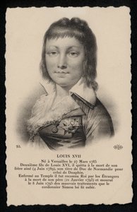 Re Luigi XVII (litografia) da French School