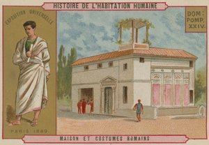 Casa e costumi romani da French School