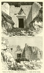 Rovine di Micene da French School