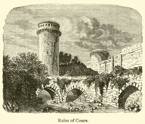 Rovine di Coucy da French School