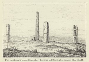 Rovine del palazzo, Pasargadae