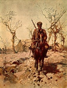 Soldato russo durante la Prima Guerra Mondiale
