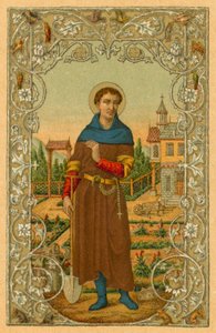 San Fiacrio Eremita da French School