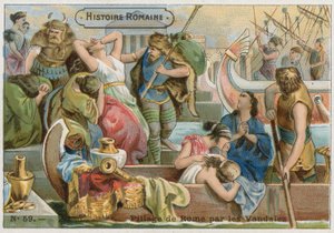 Sacco di Roma da parte dei Vandali, 455 da French School