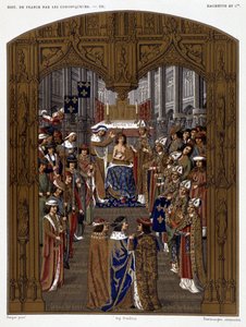 Incoronazione di Carlo VI (1380) - in Les Chroniqueurs de l