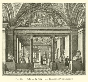 Sala della Pace e dei Romani, Piccola galleria da French School