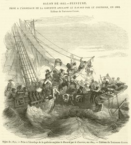 Salone del 1842, Presa all