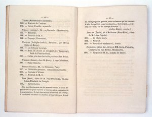 Voce del catalogo del Salon des Refusés per Dame Blanche di Whistler (Sinfonia in bianco n.1: La ragazza in bianco) 1863 da French School
