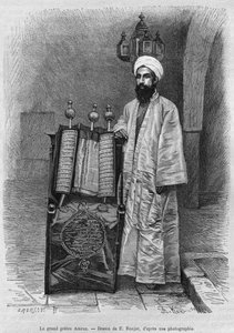 Sommo sacerdote samaritano, da La Syrie d