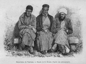 Samaritani di Nablus, da La Syrie d