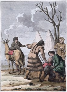 Matrimonio Samoiedo, 1811 da French School