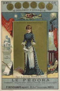 Sarah Bernhardt, attrice francese da French School