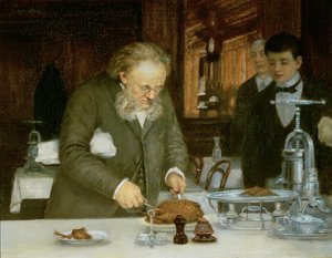Scena al ristorante La Tour d