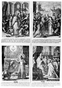 Scene della vita di San Norberto, fondatore dell