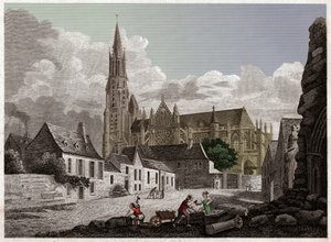Cattedrale di Senlis da French School