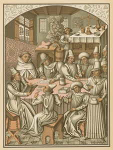 Regolamento dei conti della Confraternita di Charite-Dieu e Notre-Dame della Recuperazione di Rouen, 1466 da French School