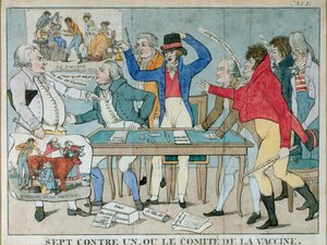 Sette contro uno, o Il Comitato del Vaccino, c.1800