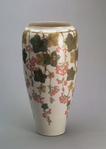 Vaso di Sèvres, con decorazione a smalto