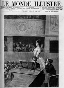 Concorso di canto al Conservatorio di musica di Parigi. da French School