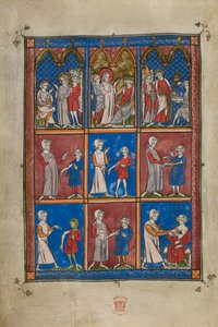 La Chirurgia, varie scene bibliche e mediche da French School