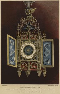 Piccolo orologio da parete da French School