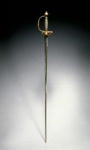 Spada piccola, Parigi, c.1730 da French School