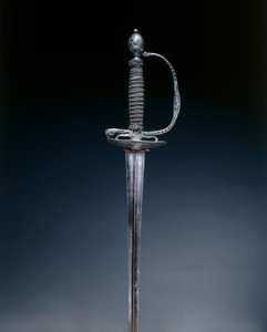 Spada piccola, fine 1600