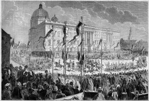 Ingresso solenne di Guglielmo I a Berlino, 22 ottobre