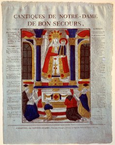 Canto della Madonna del Buon Aiuto da French School
