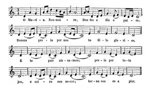 Canto delle Crociate da French School