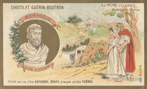 Sofocle (495 a.C.-406 a.C.), tragediografo greco, autore di 