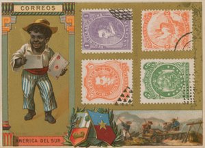 Francobolli sudamericani da French School