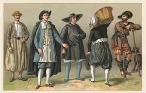 Costume spagnolo da French School