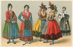 Costume spagnolo da French School