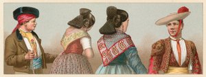Costume spagnolo da French School