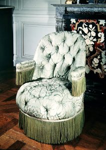 Poltrona bassa, Stile Secondo Impero da French School