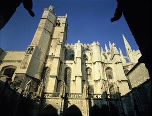 Cattedrale di St. Just da sud, iniziata nel 1272