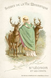 San Leonor e il cervo