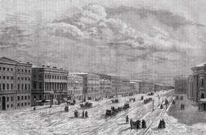 San Pietroburgo, Russia nel 1794, da 