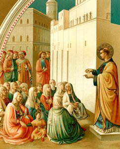 San Stefano che predica
