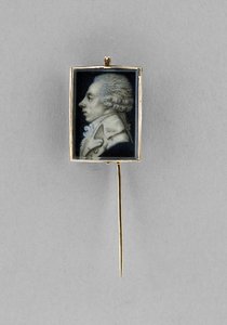 Spilla con ritratto di un uomo, c.1780