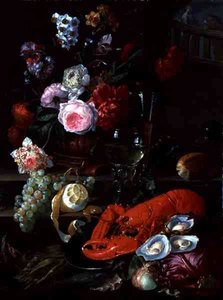 Natura morta con aragosta, c.1700