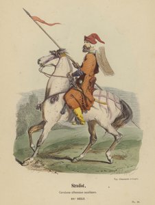 Stradiota, cavalleria albanese ausiliaria, XVI secolo da French School