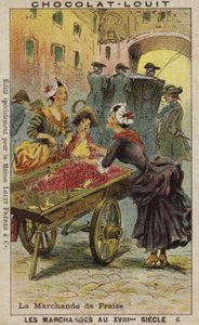 Venditore di fragole, XVIII secolo