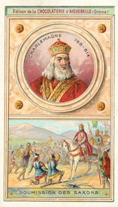 Sottomissione dei Sassoni a Carlo Magno, 785